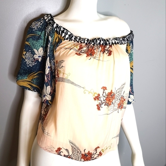 FREE PEOPLE Rockin Rochelle Top sz Xs - Picture 7 of 10